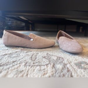 Birdies Starling Classic Tan Women's Suede Flats